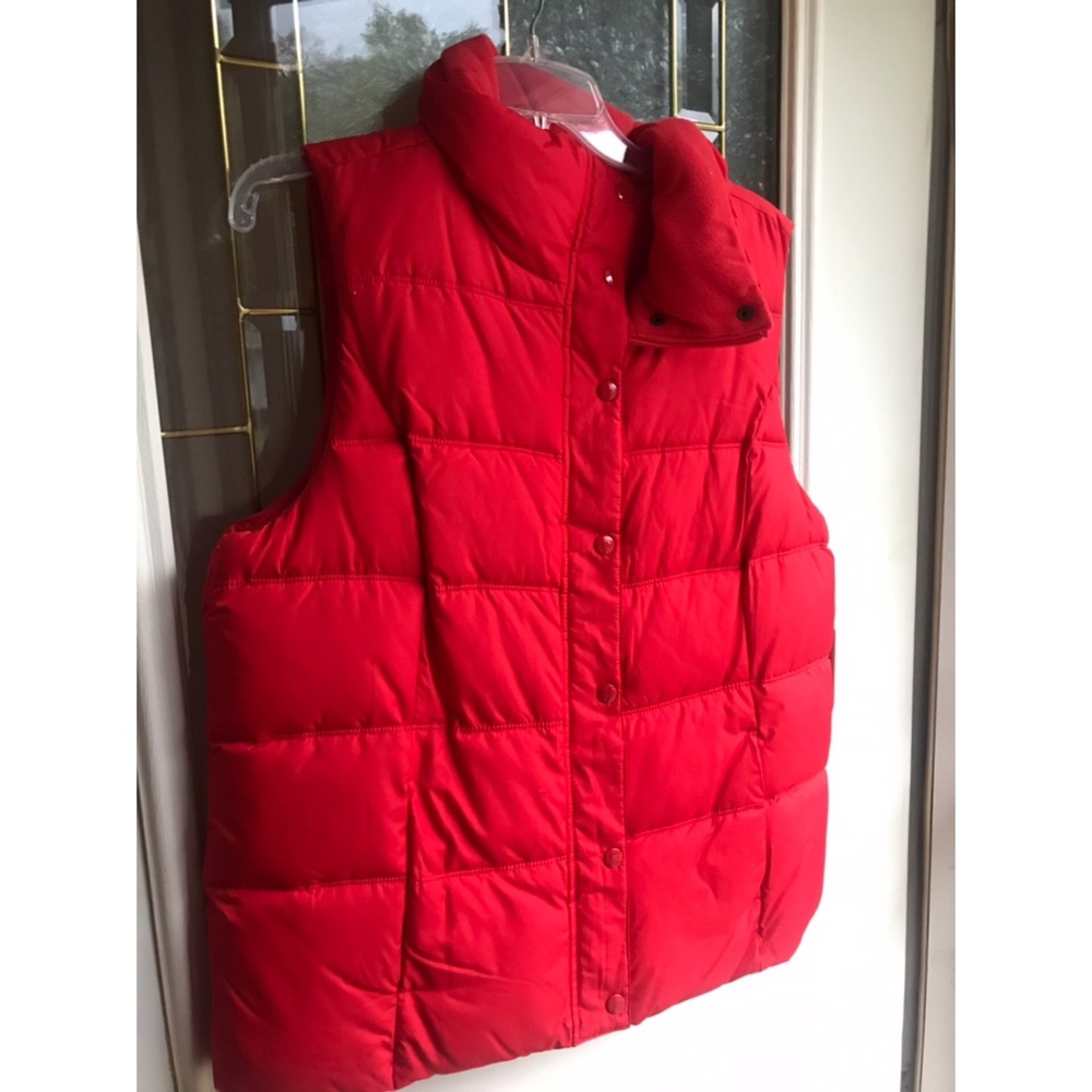 Red Puff Vest